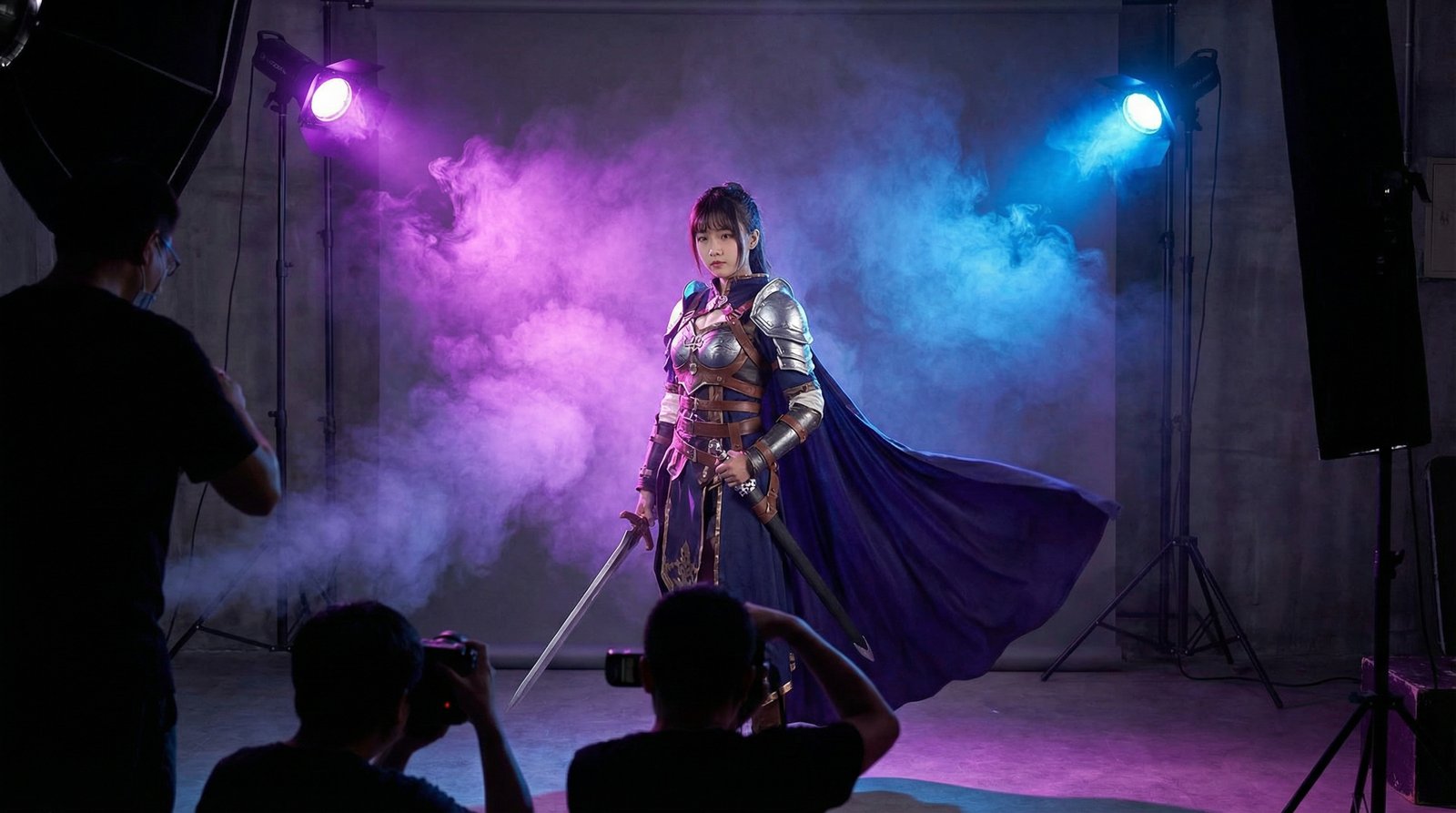 户外野外cosplay视频